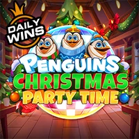 Penguins Christmas Party Time