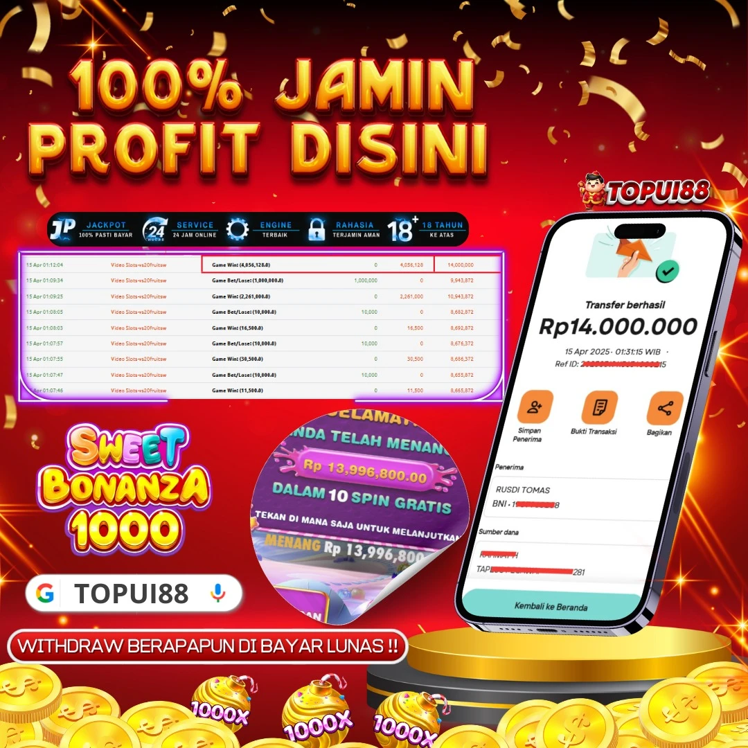 HASIL WD SWEET BONANZA 1000